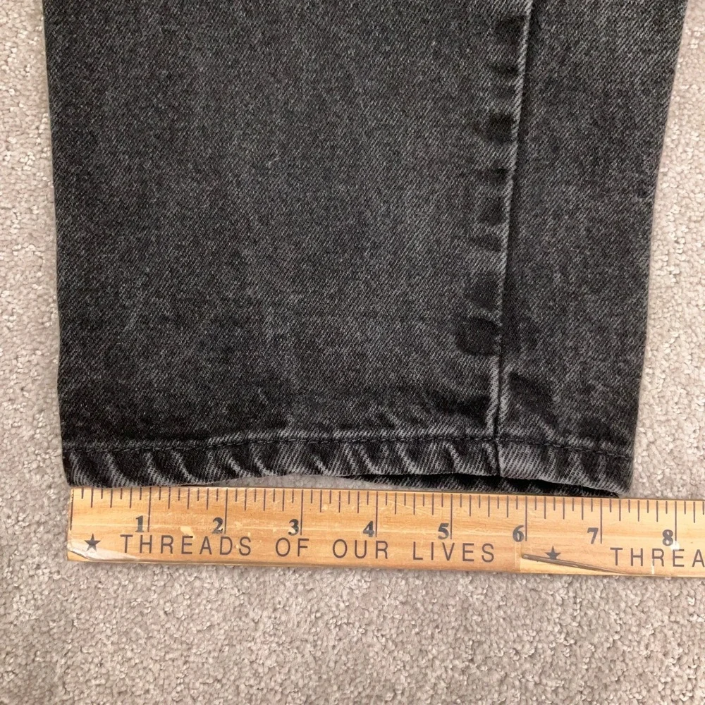 Levis 550‎ Jeans Mens 33W 30L Charcoal Wash Orange Tab Relaxed Fit  Denim Pants